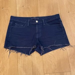 J Brand cutoff denim shorts in Nightfall